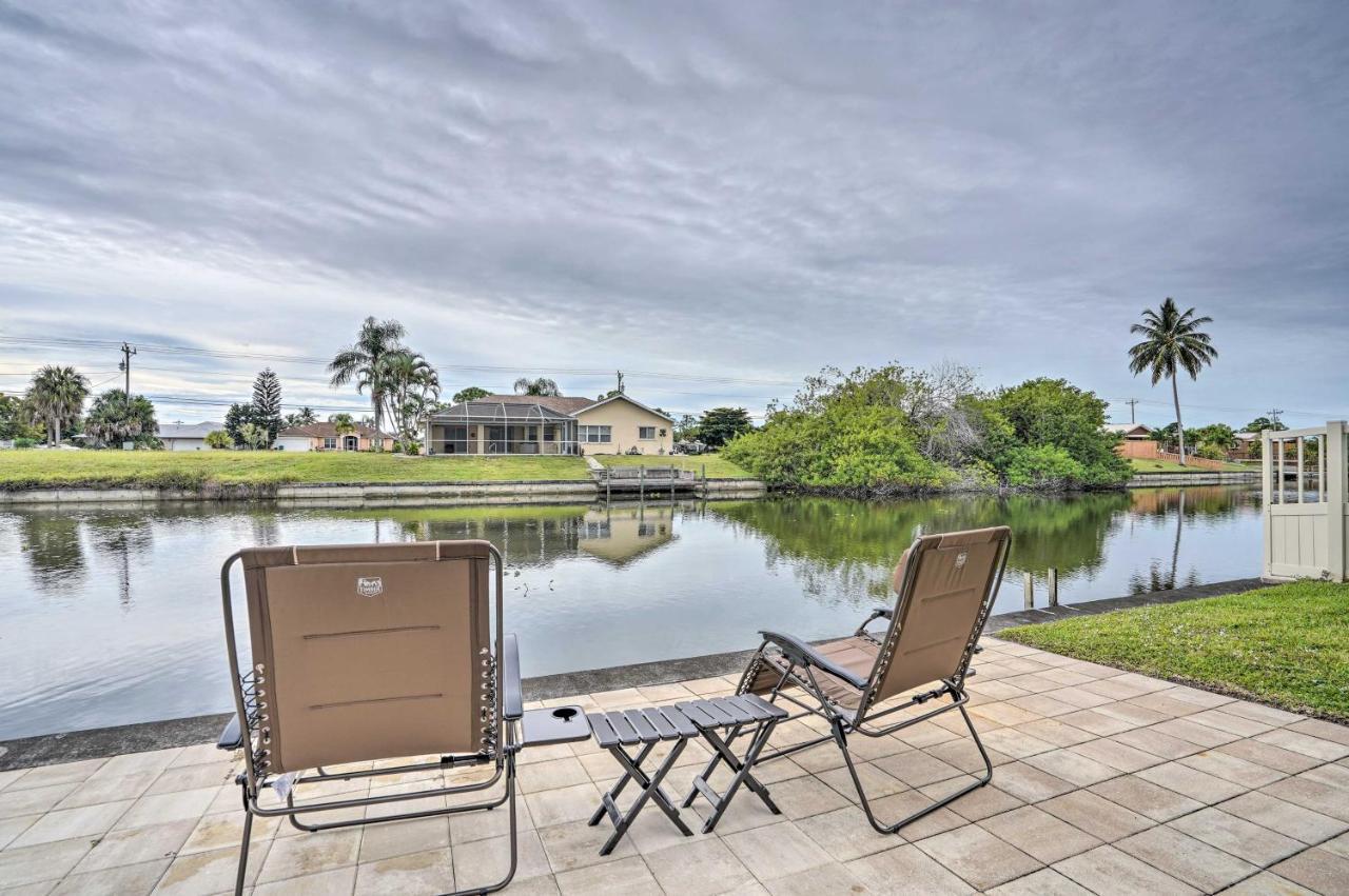 Canalfront Cape Coral Home With Private Hot Tub! Exterior photo